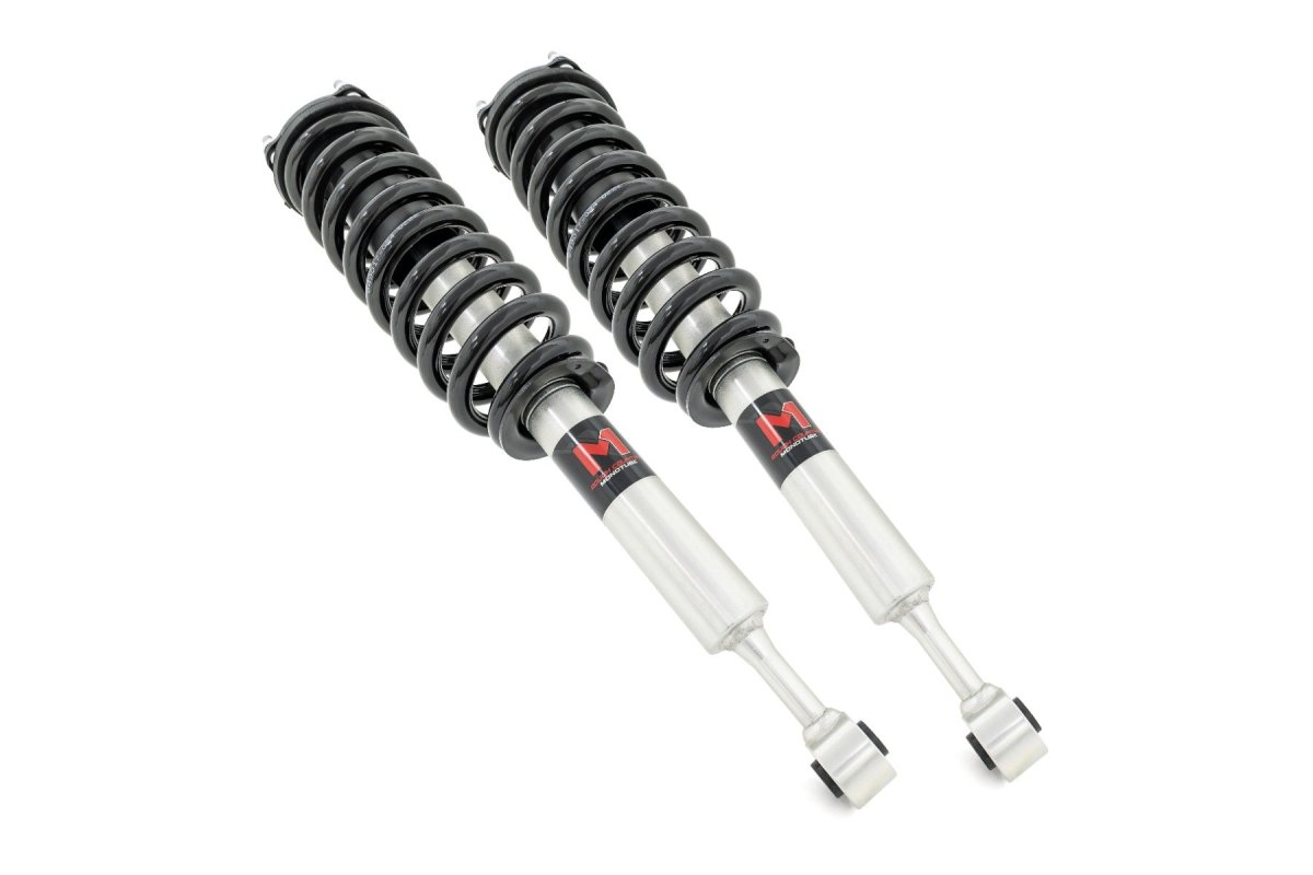 Toyota Tundra Coilover Suspension Kit - Rough Country - M1 Adjustable, Monotube - '22-'24